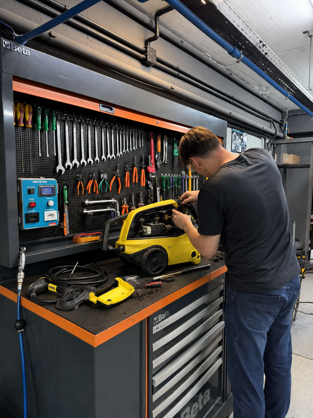 Banner Karcher para assistencia tecnica QualitecBLU