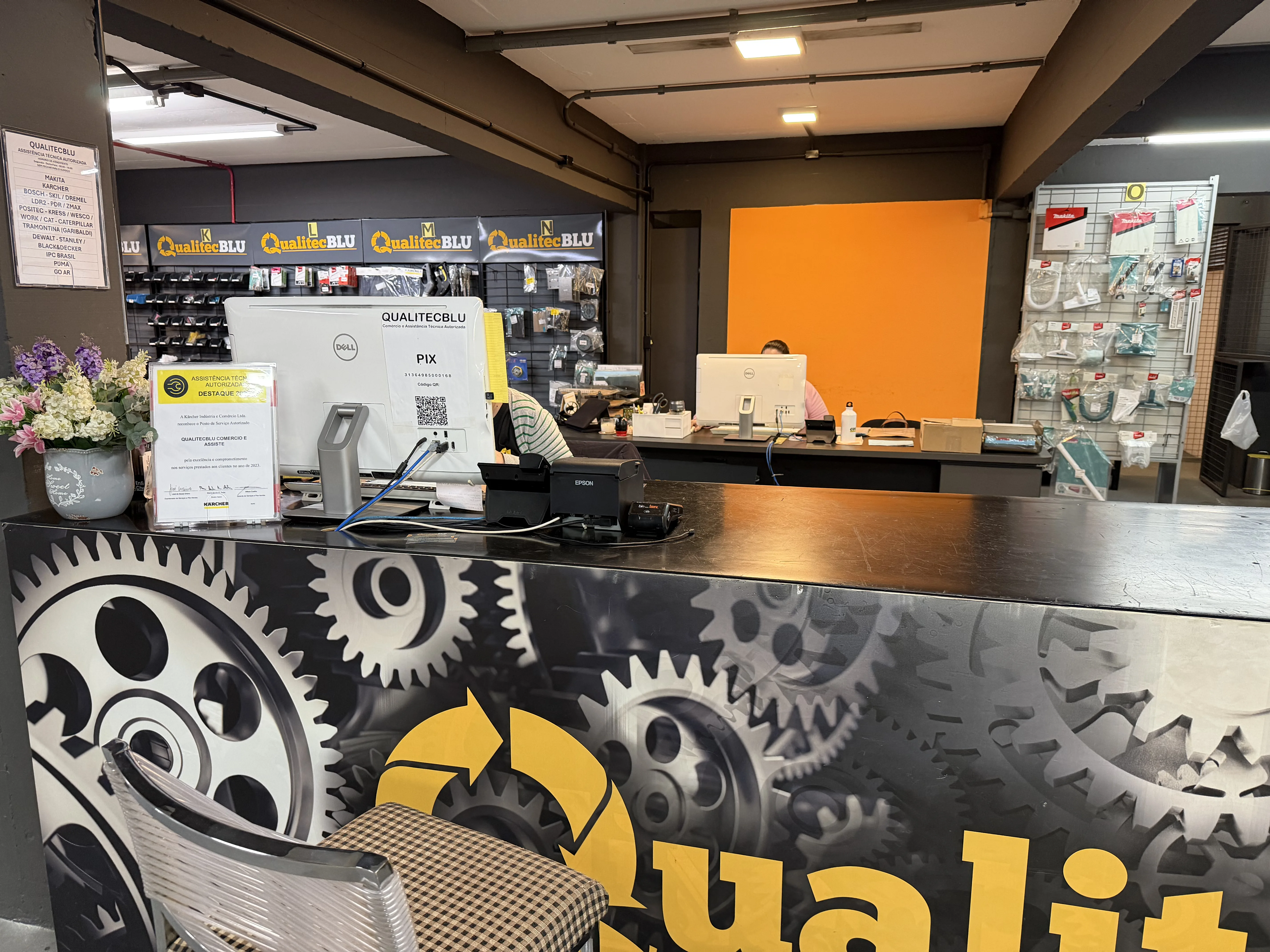 Atendimento da QualitecBLU em Blumenau