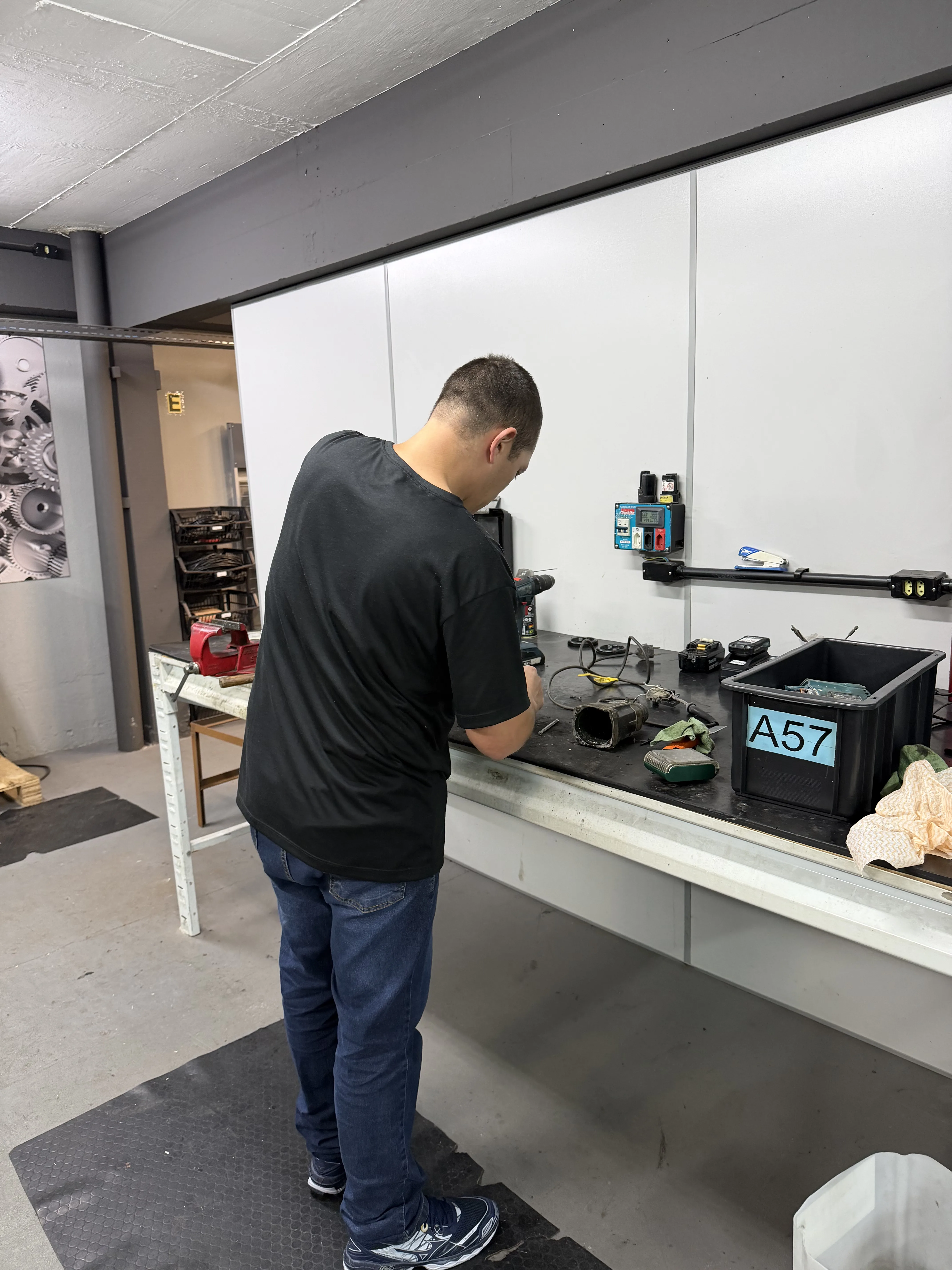 Foto real da assistência técnica QualitecBLU